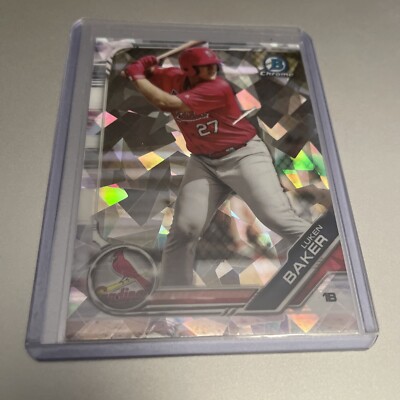 2019 Bowman Chrome Sapphire Edition Luken Baker Card #BCC-173 (CL8)