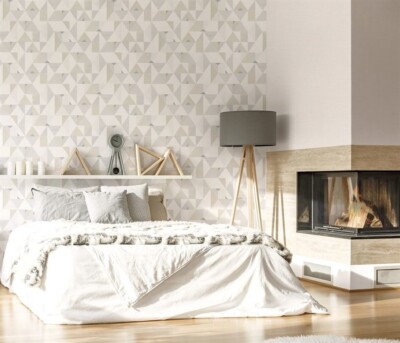  1,31qm   1 Ro Erismann 10119-14 Novara Grafik creme grau hellbeige  Vliestapete