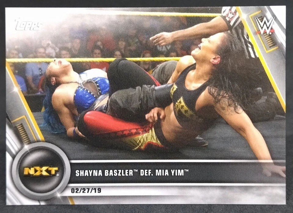 WWE Wrestling Women's 2020 Topps Division Base or Insert Cards Pick From List - Image 4 of 4