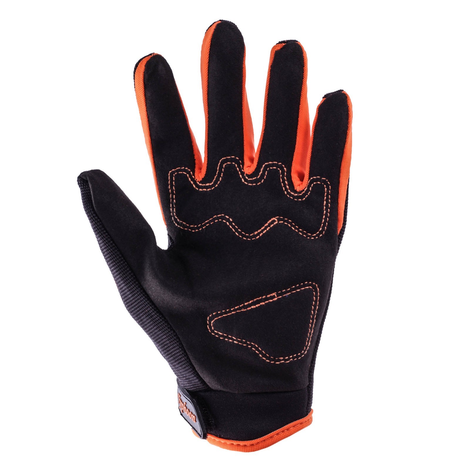 Matte Orange Kids Full Face Helmet Child Gloves Boys Girls Youth Combo UTV ATV 