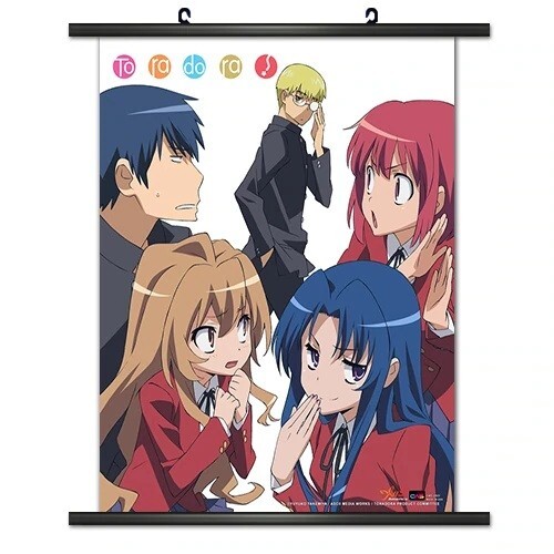 Toradora Group Wall Scroll Poster Anime Licensed NEW - Picture 1 of 1
