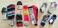 Wholesale Lot of Womens Socks Packaged and Singles Mixed Styles Brand New
