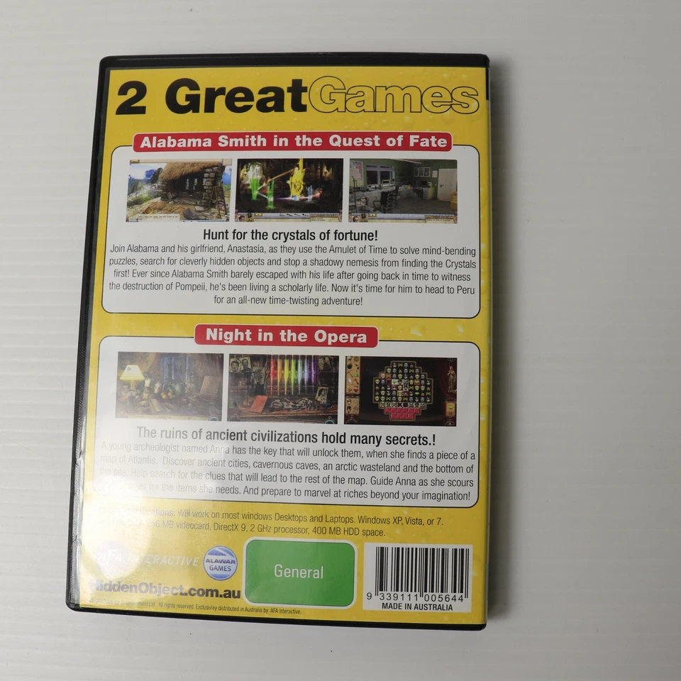 Alabama Smith In The Quest Of Fate PC Game + Night In The Opera - Image 3 of 4