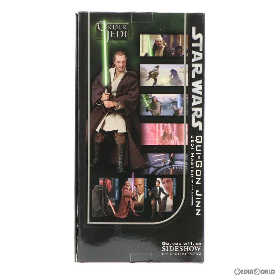 Sideshow Star Wars Qui-Gon Jinn Jedi Master Order Of The Jedi Б/у Редкая Япония - Изображение 4 из 4