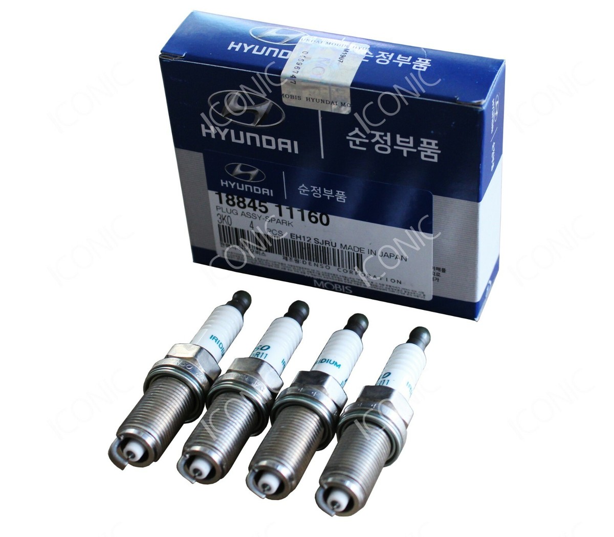 1884511160 MOBIS Genuine Spark Plug 4pcs FK16HQR11 KIA Sorento 2.4  