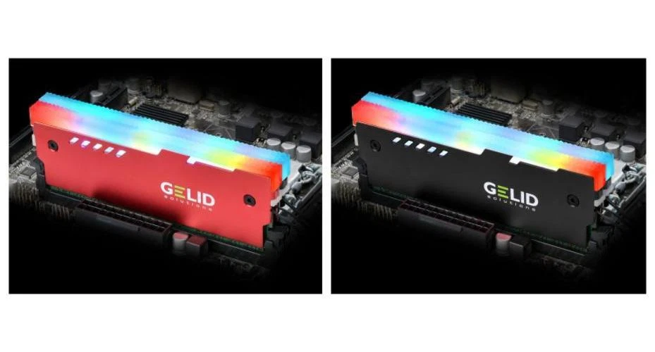 Gelid Lumen RGB Cooler Di Memoria, Nero - Immagine 2 di 3