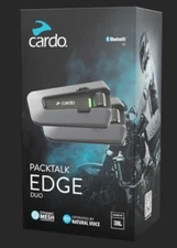 Cardo PackTalk Edge Duo Mesh Motorcycle Intercom Bluetooth Adventure PT200101
