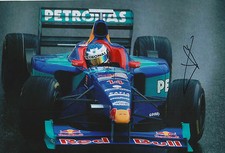 Jean Alesi "Sauber" Autogramm signed 20x30 cm Bild