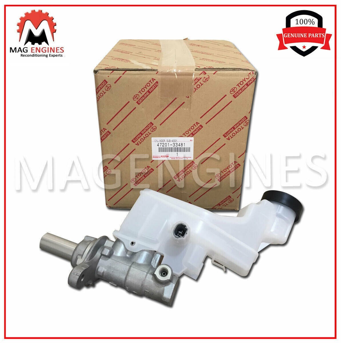 専用 雪明かり50 47201-33481 OEM Genuine Toyota Cylinder Sub-assy Brake