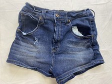 Kendall Kylie Distressed High-Rise Denim Jean Shorts Women's Size 5