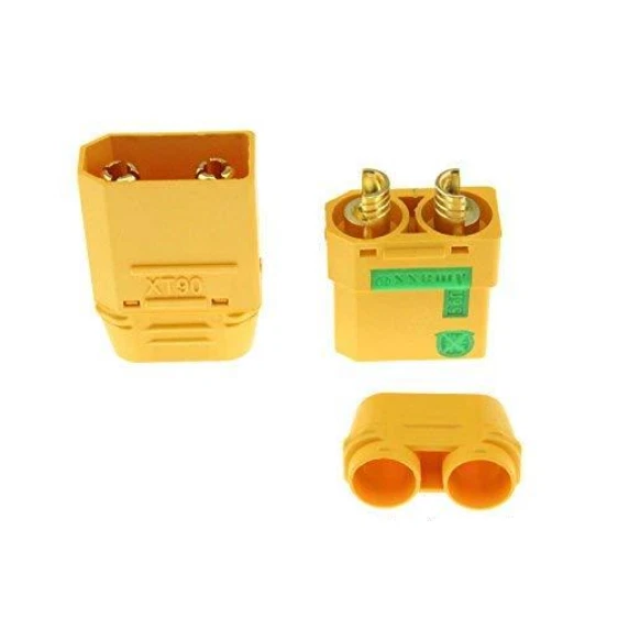 XT90 XT90S Anti Blitz Original Amass Gold Stecker Buchse+Kappe Paar oder Einzeln - Bild 4 von 4