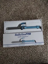 BaBylissPRO Nano Titanium 1" Spring Curling Iron | BNT100S