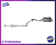 Auspuffanlage für Nissan Micra IV 1.2 59/72KW Auspuff Endtopf Mitteltopf
