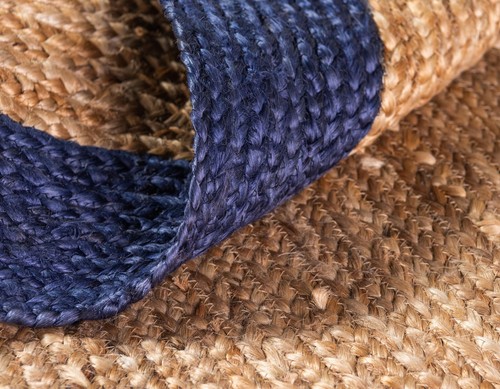 Runner jute Rug Rectangle Braided Handmade Carpet Home Decor Modern Look Rugs - Picture 6 of 12