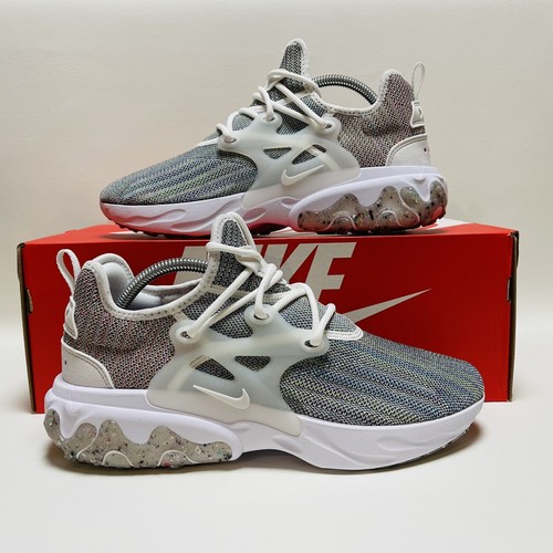 nike react presto flyknit white