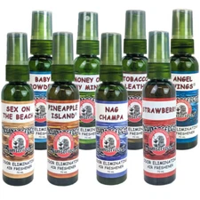 2-PACK ASSORTED 70ml Blunteffects Odor Eliminator Spray Room & Car Air Freshener