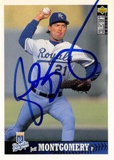 Jeff Montgomery autographed Baseball Card (Royals) 1997 Upper Deck #127