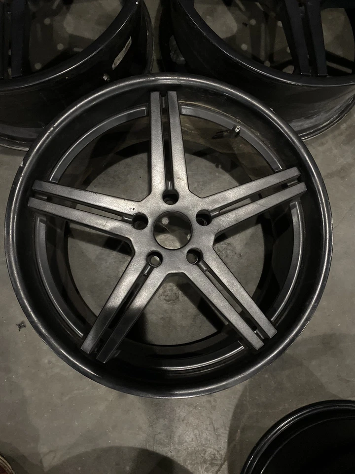 TSW Mirabeau Rim Wheels 5x120 BMW 20x10.5 ET25 20x9 ET22 Set of 3 Matte Black Foto 4 de 4