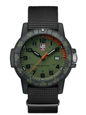 Luminox LEATHERBACK SEA TURTLE GAINT Green Dial NATO Band Men's Watch XS.0337