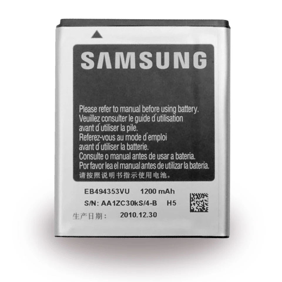 Batterie origine Samsung EB494353VU s5250 S5570 Galaxy Mini s5310 s7250 1200mAh - Photo 1/1