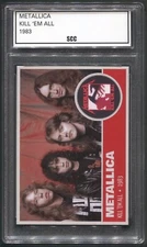 Custom 1983 Metallica Kill 'Em All Trading Card