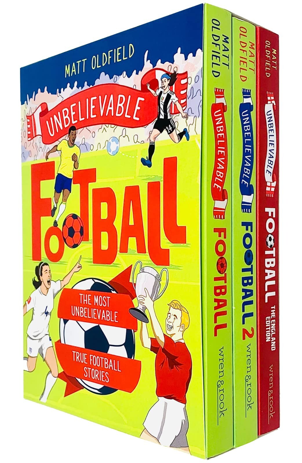 Wren & Rook Unbelievable Football True Stories 3 Books Collection Box Set By Matt Oldfield - Image 4