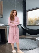 TERRY TOWEL BATH ROBE UNISEX LUXURY SOFT EGYPTIAN COTTON TOWELLING DRESSING GOWN
