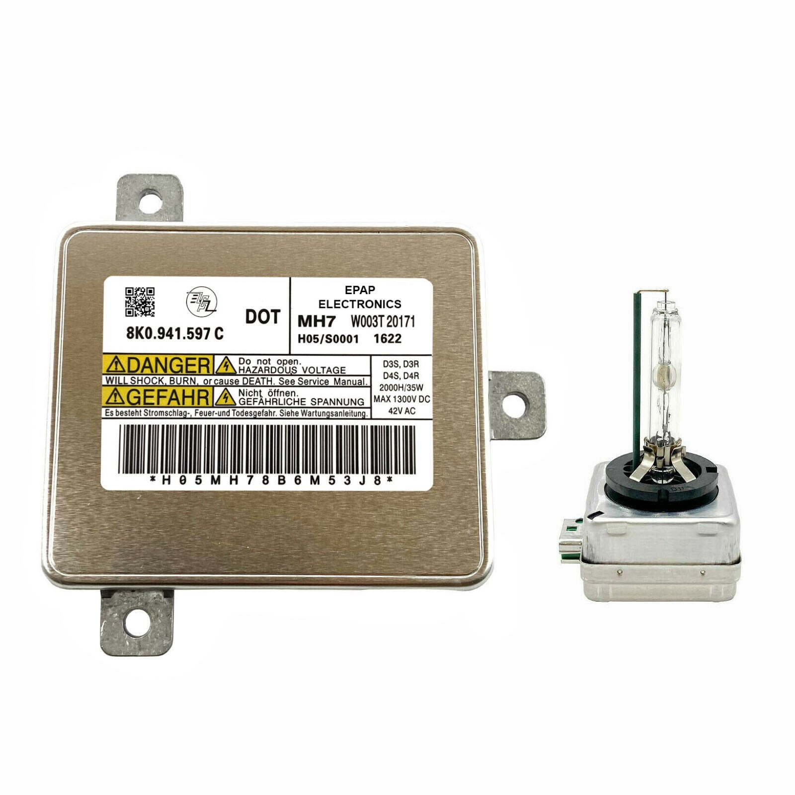 New For 12-16 Lamborghini Aventador Xenon Ballast & D3S Bulb Light Control Unit