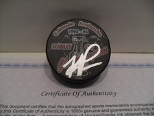 Mike Ricci Signed Colorado Avalanche 1996 Stanley Cup Champions Puck COA