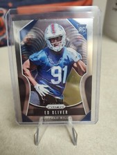 2019 Panini Prizm Ed Oliver #378 Rookie Card (RC) Buffalo Bills