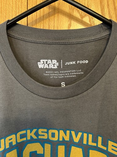 Jacksonville Jaguars Star Wars NFL Tshirt. Small. 26”x19”. Junk Food Tag. NWT - Picture 3 of 7