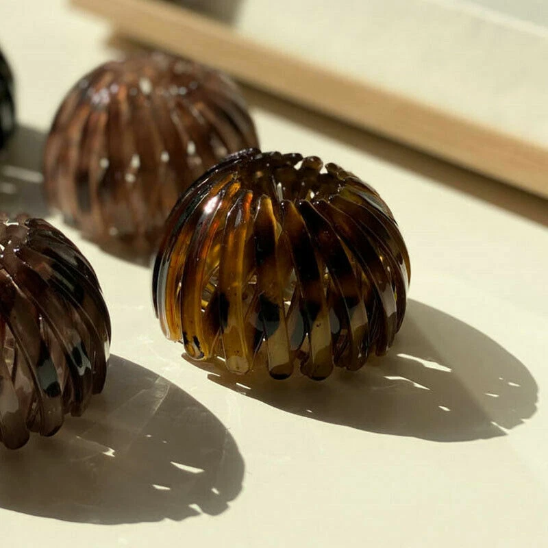 Pinza para moño de pelo Lazy Bird's Nest Plate para mujer con hebilla de cola de caballo Foto 3 de 4