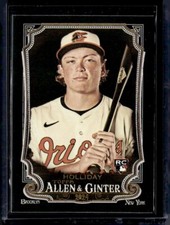 2024 Topps Allen and Ginter X Jackson Holliday #277 Base Rookie RC Orioles