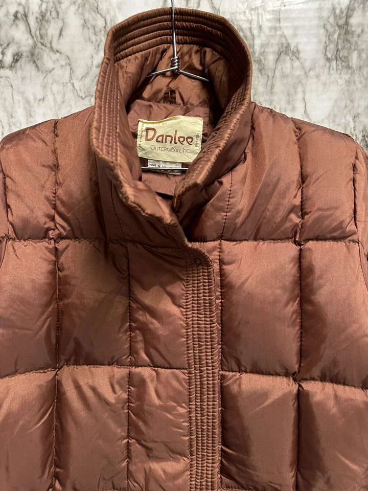 Danlee Outwear Inc Down Puffer Chaqueta Color Cobre Mujer Talla 8 Foto 3 de 4