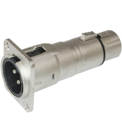 MEIRIYFA 3 Pin XLR Femmina A Femmina Pannello Mount Maschio, XLR 3 Pin