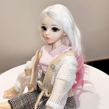 24inch 60cm Lifelike Fashion Girl Dolls Original Handmade 1/3 BJD Doll DIY Toys
