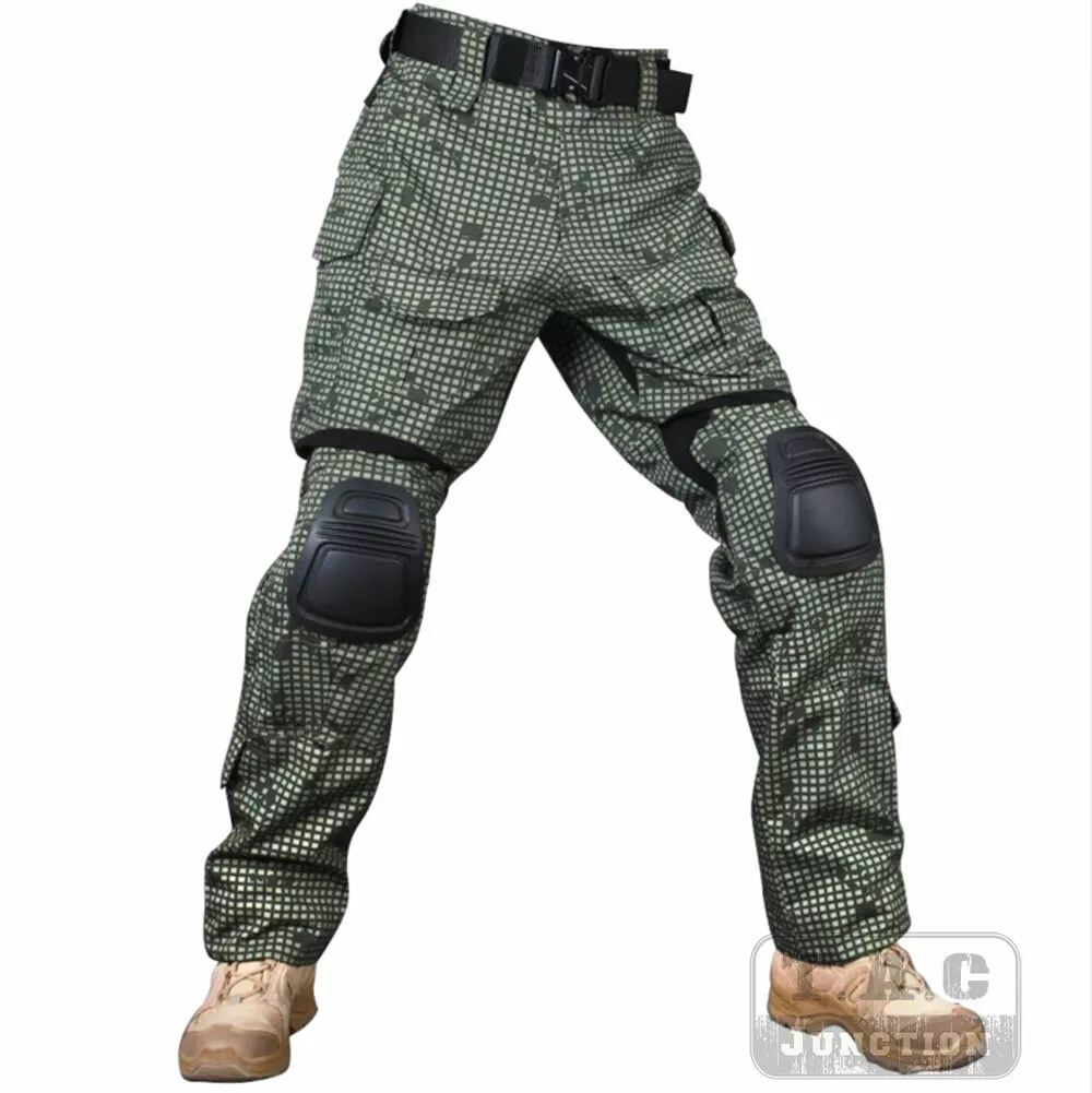 Desert Night Camo G3 Combat Pants Assault Tactical Trouser w/Knee Pads Set  Gen3