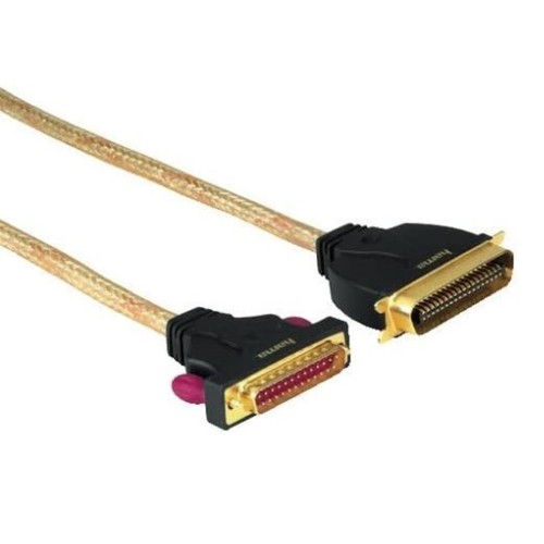 Hama Or Drucker-Kabel 3M IEEE-1284 Parallèle 25-Pol Sub-D Sur Centronics-Kabel - Afbeelding 2 van 2
