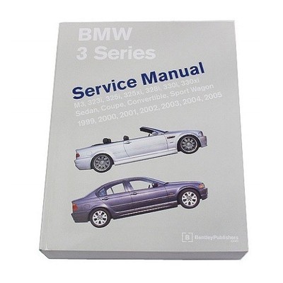 Automotive Reference Repair Service Book Manual For BMW 3-Series