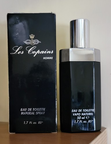 Profumo uomo LES COPAINS POUR HOMME 50ml edt splash VINTAGE anni 80 no barcode