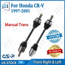 OE Front Pair CV Axle Shaft Set For 1997-2001 Honda CR-V Manual Trans L4 2.0L