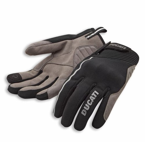 Motorcycle gloves by Man fabric original Ducati overland C4 black 98107706