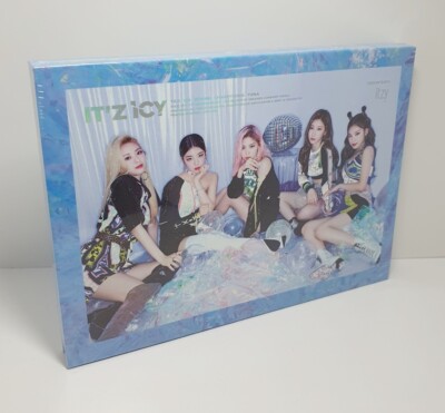 K-POP ITZY Album [IT z ICY] ICY Ver. CD+80p Photobook+Photocard Sealed + Gift