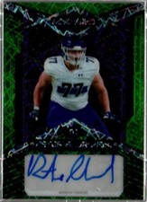 Peter Skoronski 2023 Wild Card Alumination Green Auto /35