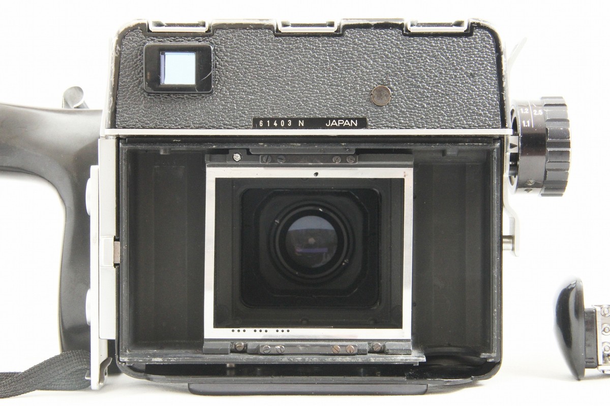 Exc Konica Press 2 6x7 120 Medium Format Film Camera w/Hexanon