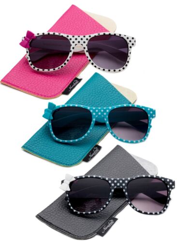 3 Pack Kyra Kids Sunglasses for Girls Fashion Polka Dots Bow Cute & Comfortable - Picture 4 of 4