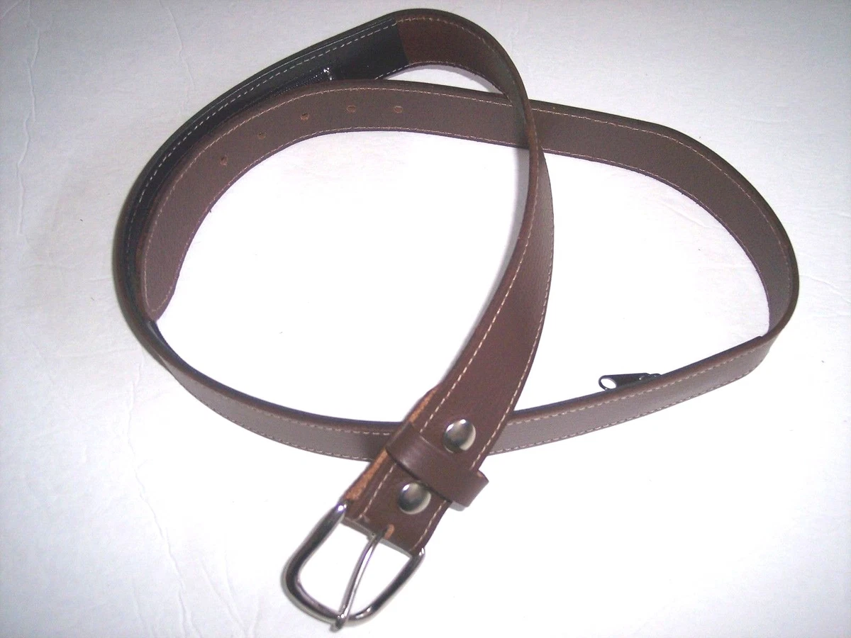 Leather money shop belts