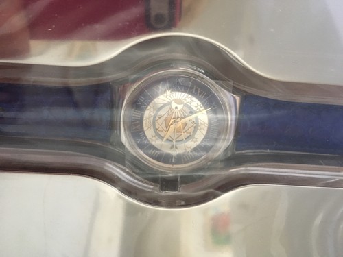 Rare Swatch Tressor Magique Platinum Automatic Watch New, box unopened, 07425