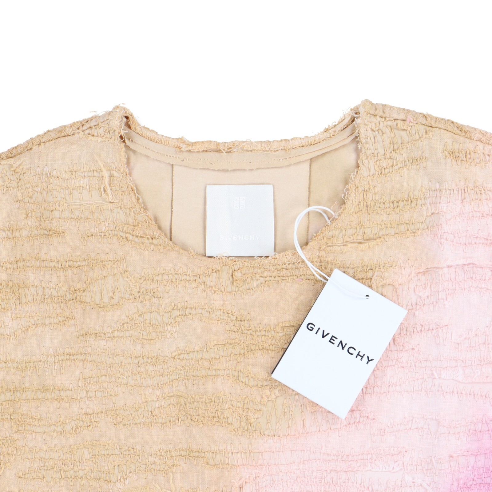 Givenchy Multicolour Tie Dye Distressed Oversized T-Shirt | Size XXS RRP $990 image 5