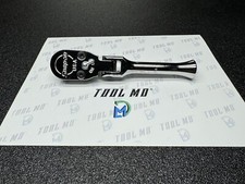 Snap-on Tools Usa New 12 Drive Chrome Stubby Flex Head Ratchet Skf80a Snap-on Tools Usa New 12 Drive Chrome Stubby Flex Head Ratchet Skf80a